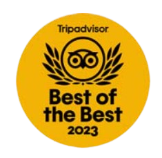 Tripadvisor Travelers' Choice — Best of the Best winner
