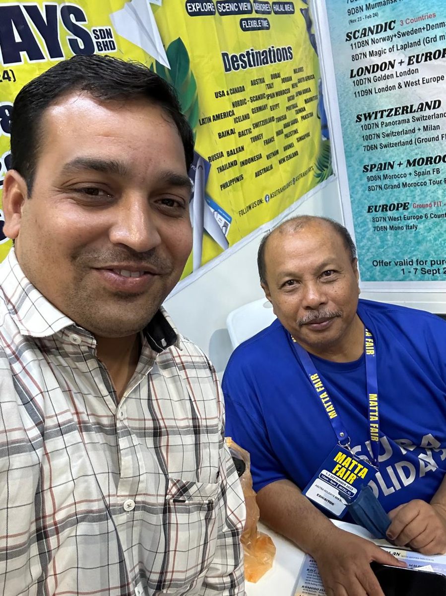 Meeting a tour operator at MATTA Fair