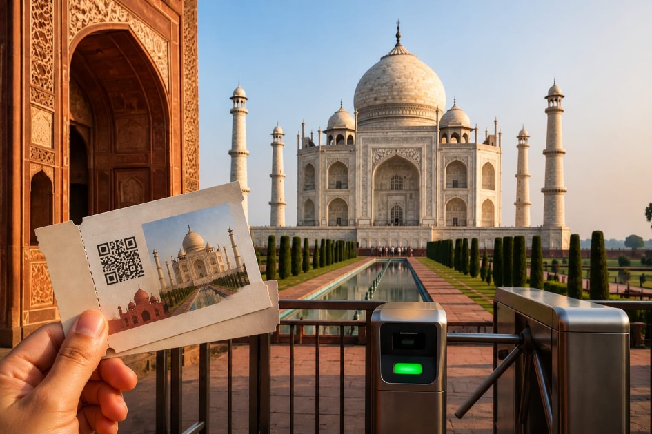 Taj Mahal Entry Ticket Prices