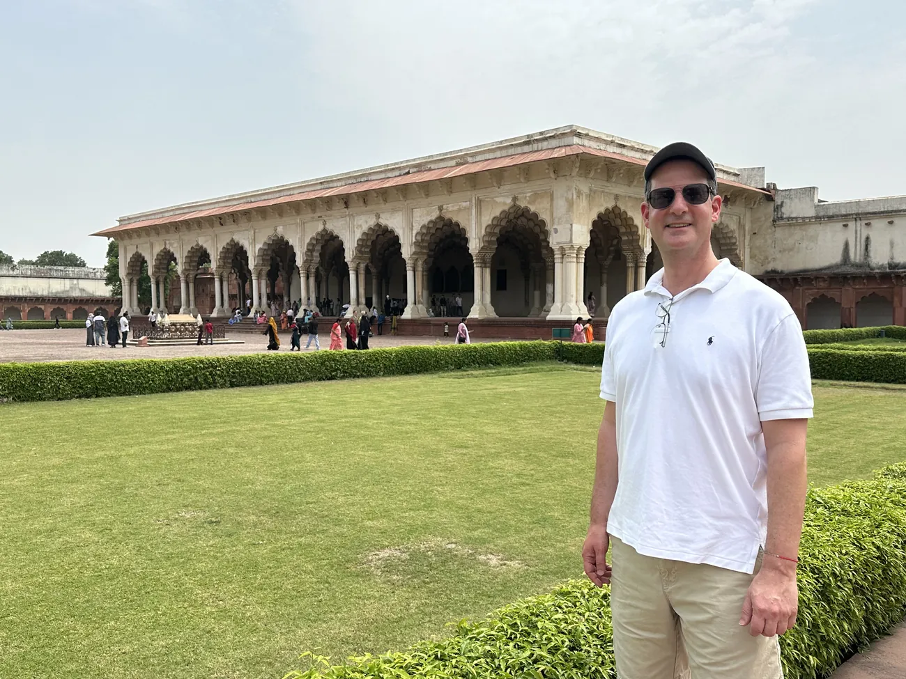 Agra Fort Diwan-i-Am from the lawns