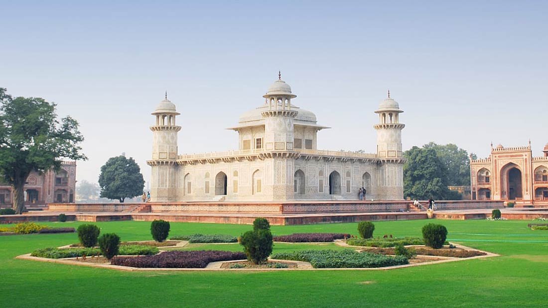 Itmad-ud-Daulah, the Baby Taj, and its gardens in Agra